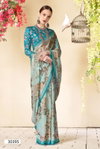 Shivya By Vallabhi Floral Printed Georgette Sarees Suppliers In India

